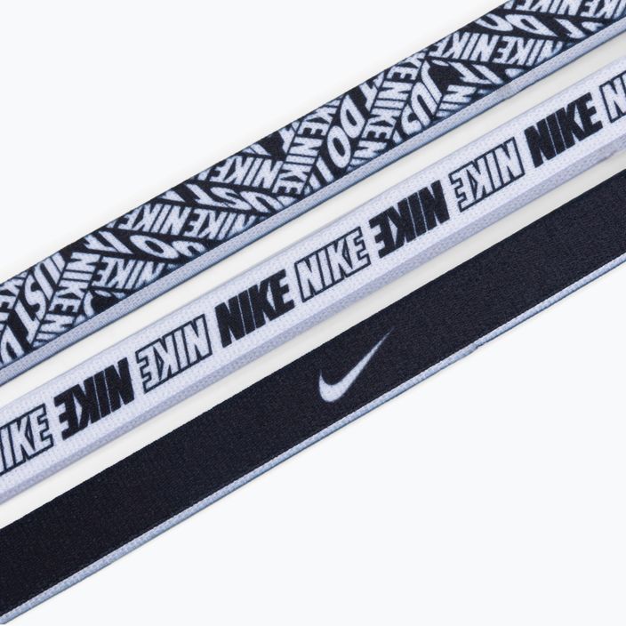 Пов'язки на голову Nike Printed Headbands 3 шт. чорні N0002560-903 3