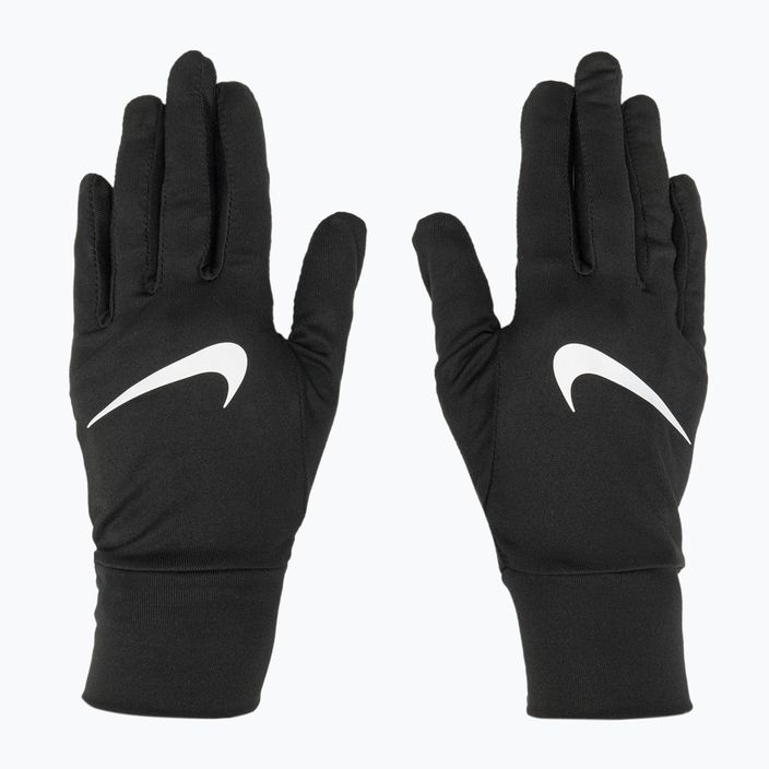 Рукавички для бігу жіночі Nike Accelerate RG black/black/silver 3