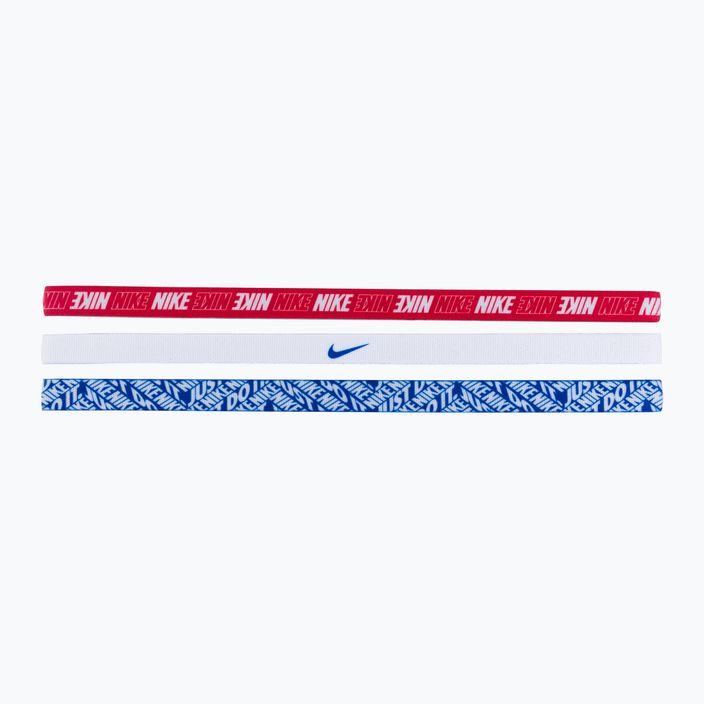 Пов'язки на голову Nike Printed Headbands 3 шт. різнокольорові N0002560-495 2