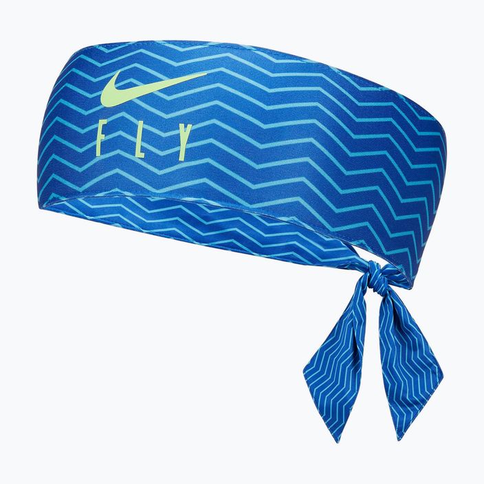 Пов'язка на голову Nike Head Tie Fly Graphic блакитна N1003339-426 3