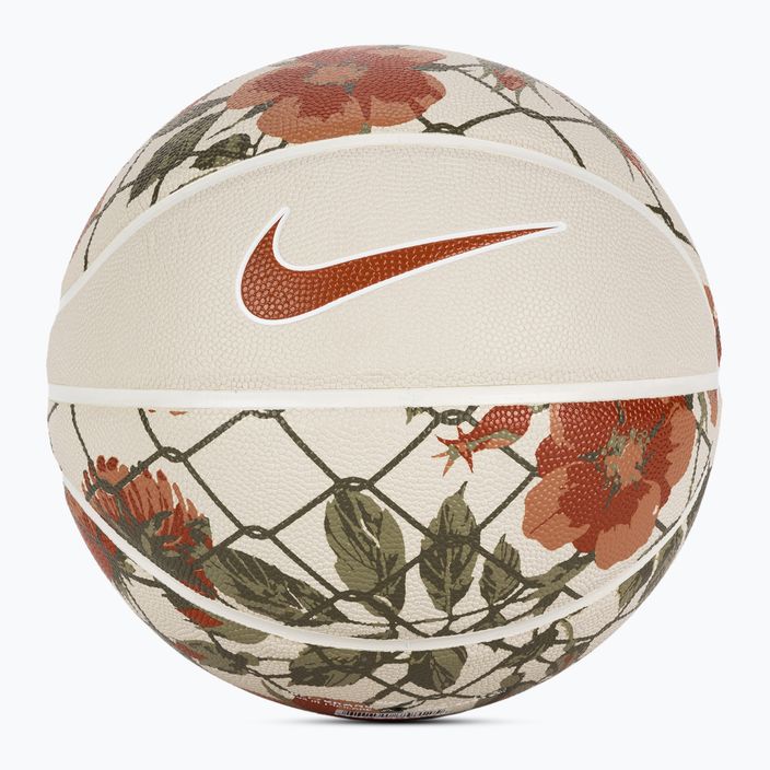 Баскетбольний м'яч Nike 8P PRM Energy Deflated lt owood brn / white / burned sunrise розмір 7