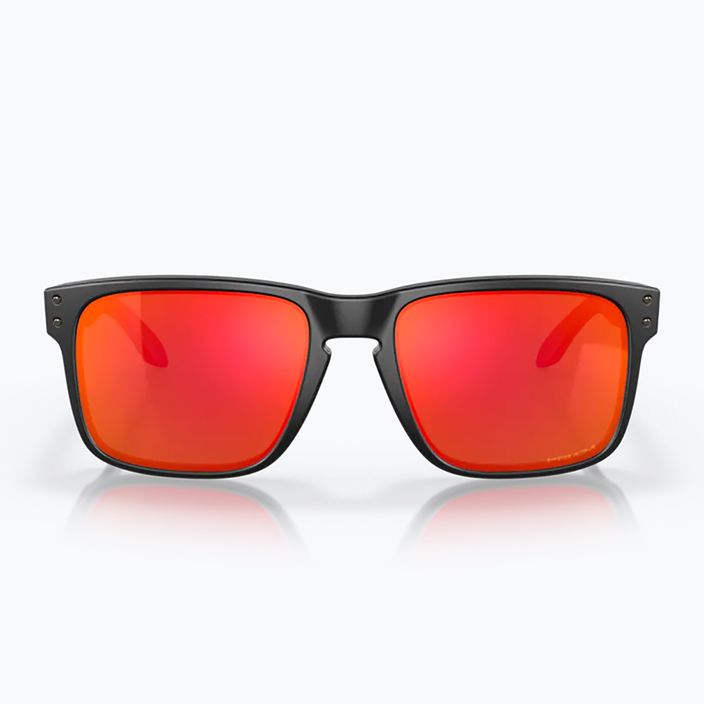 Сонцезахисні окуляри Oakley Holbrook matte black/prizm ruby 0OO9102-E255 7
