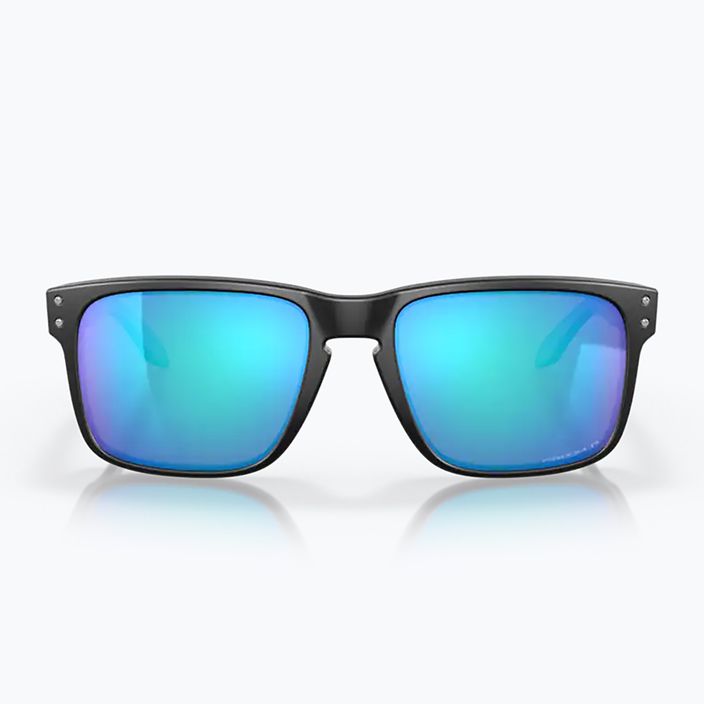 Сонцезахисні окуляри Oakley Holbrook matte black/prizm sapphire polarized 7