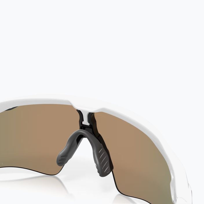 Сонцезахисні окуляри Oakley Radar EV Path поліровані білі/призмові рубінові 7