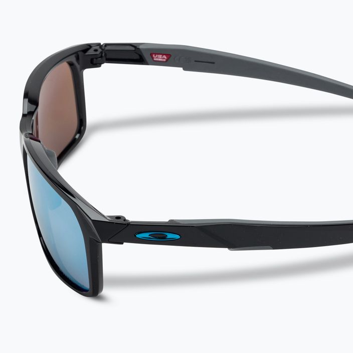 Сонцезахисні окуляри Oakley Portal X polished nlack/prizm deep water polarized 4