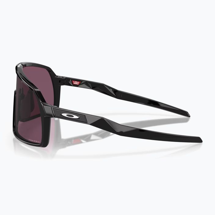 Сонцезахисні окуляри Oakley Sutro S поліровані чорні/призмові дорожні чорні 3