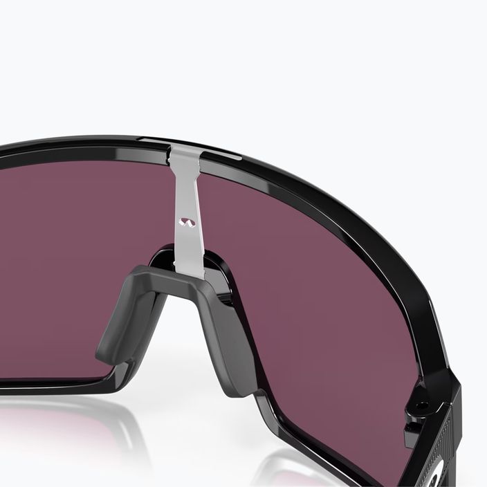 Сонцезахисні окуляри Oakley Sutro S поліровані чорні/призмові дорожні чорні 7