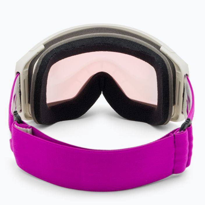 Маска лижна Oakley Flight Tracker matte ultra purple/prizm snow hi pink iridium OO7105-47 3