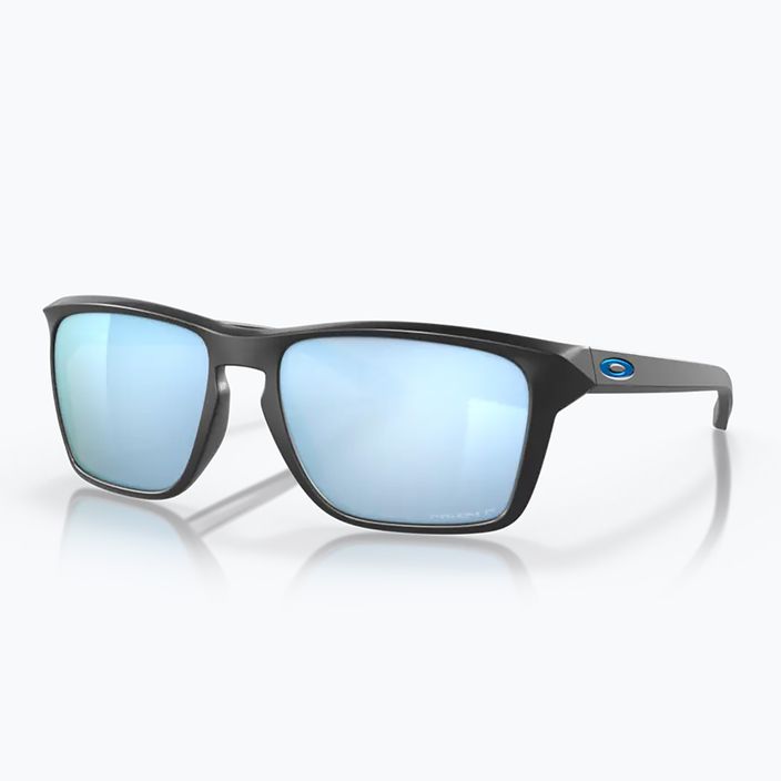 Сонцезахисні окуляри Oakley Sylas matte black/prizm deep water polarized 5
