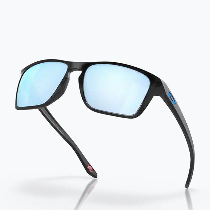 Сонцезахисні окуляри Oakley Sylas matte black/prizm deep water polarized 8