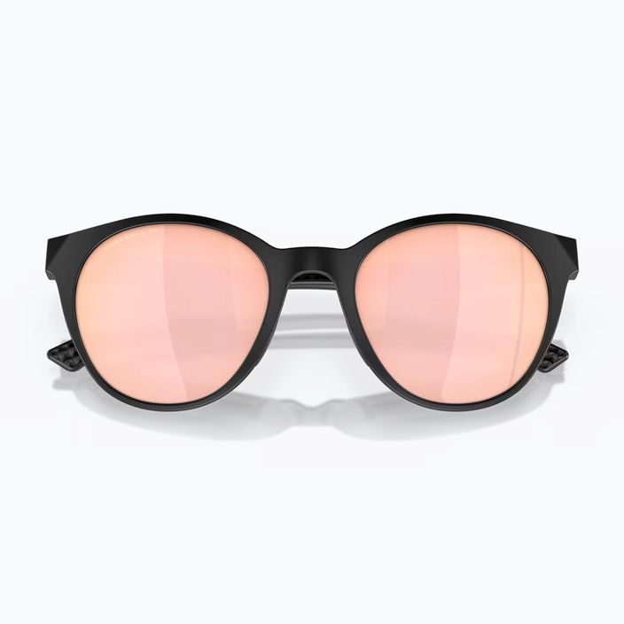 Поляризовані сонцезахисні окуляри Oakley Spindrift матовий чорний/призм рожеве золото 5