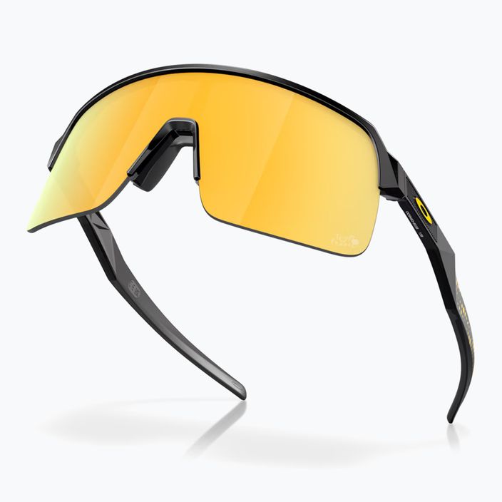Сонцезахисні окуляри Oakley Sutro Lite матово-чорні чорнильні/призмові 24k 4