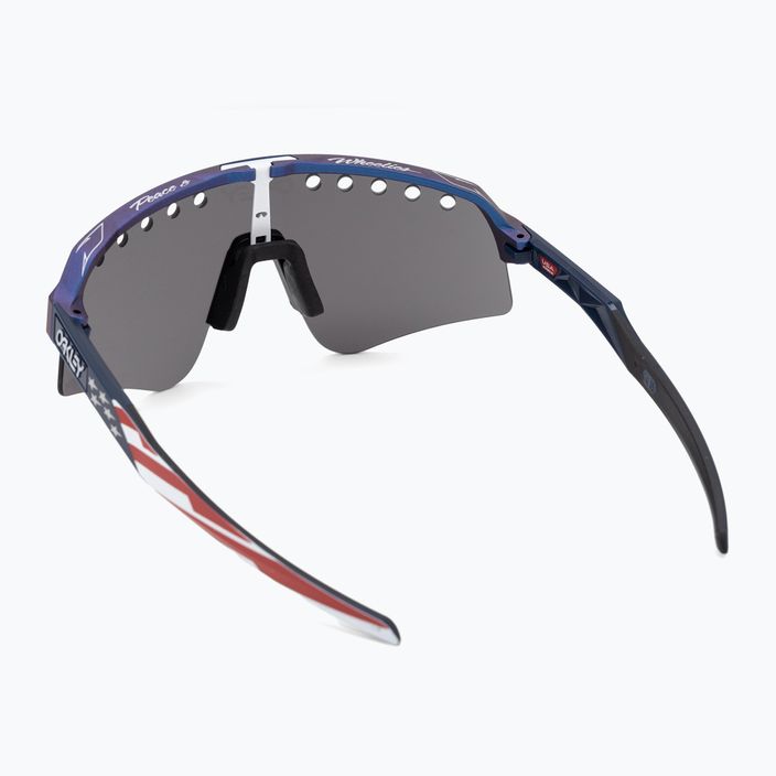 Сонцезахисні окуляри Oakley Sutro Lite Sweep Troy Lee Designs синього кольору / сірого кольору 2