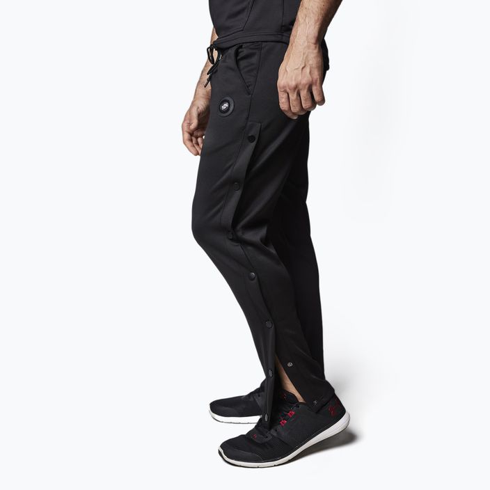 Спортивні штани чоловічі STRONG ID з розстібними штанинами чорні Z2B00261 2