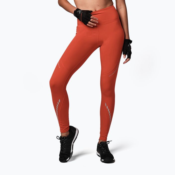 Легінси тренувальні жіночі STRONG ID помаранчеві Z1B01261