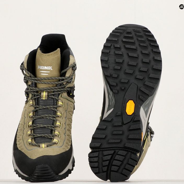 Взуття трекінгове чоловіче Meindl Top Trail Mid GTX nature/yellowe 9