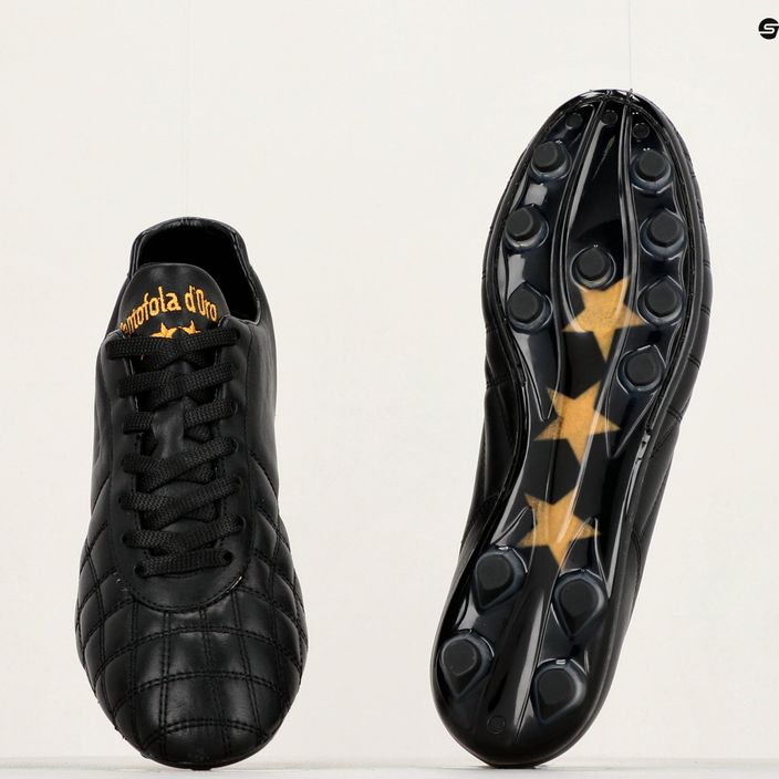 Кросівки футбольні чоловічі Pantofola d'Oro Del Duca nero 13