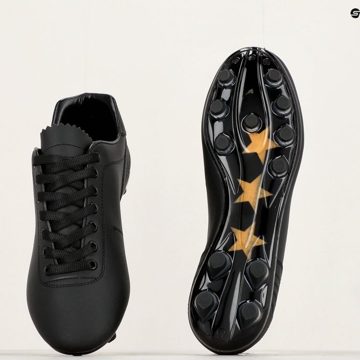 Кросівки футбольні чоловічі Pantofola d'Oro Lazzarini Eco nero 12