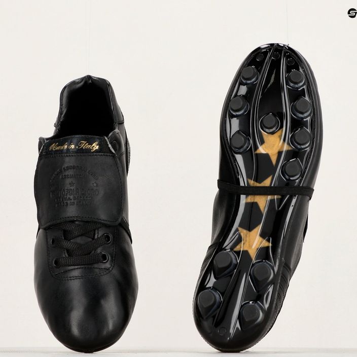 Кросівки футбольні чоловічі Pantofola d'Oro Lazzarini Tongue nero 12