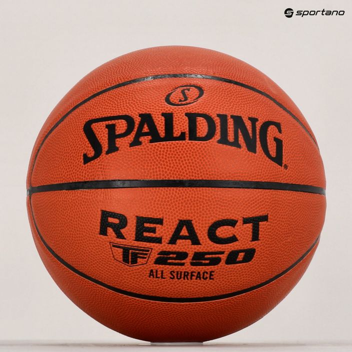 М'яч баскетбольний  Spalding TF-250 React 76803Z 6