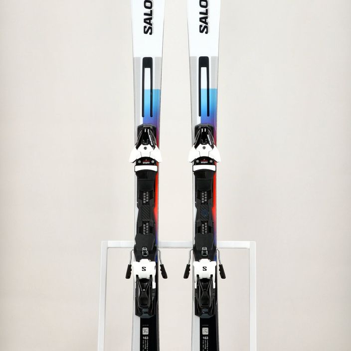 Гірські лижі Salomon Addikt + Z12 GW білий/чорний/пастельний неоновий синій 13