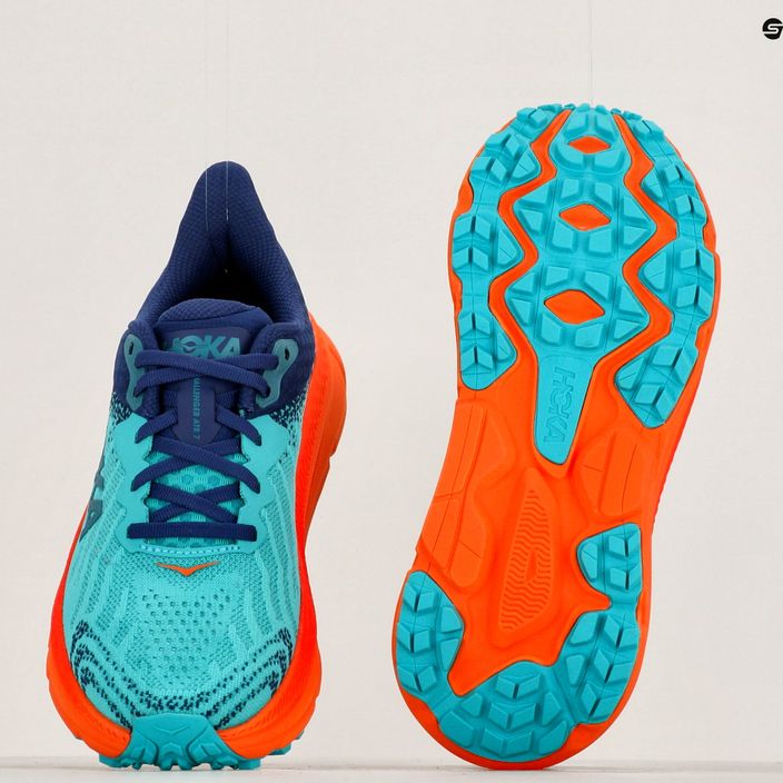 Кросівки для бігу жіночі HOKA Challenger ATR 7 ceramic/vibrant orange 17