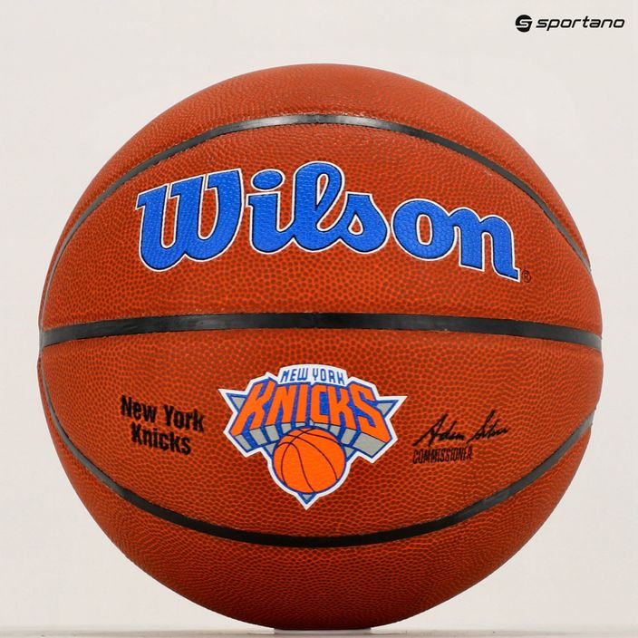 М'яч баскетбольний  Wilson NBA Team Alliance New York Knicks WTB3100XBNYK розмір 7 6