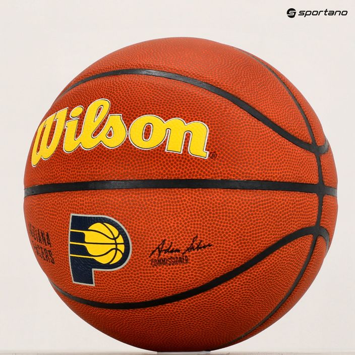 М'яч баскетбольний  Wilson NBA Team Alliance Indiana Pacers WTB3100XBIND розмір 7 6