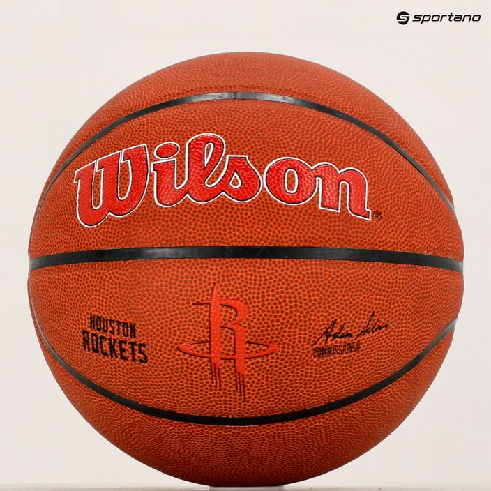 М'яч баскетбольний  Wilson NBA Team Alliance Houston Rockets WTB3100XBHOU розмір 7 6
