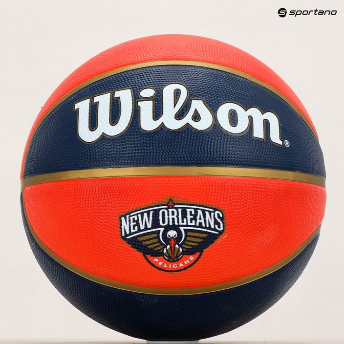 М'яч баскетбольний  Wilson NBA Team Tribute New Orleans Pelicans WTB1300XBNO розмір 7 7