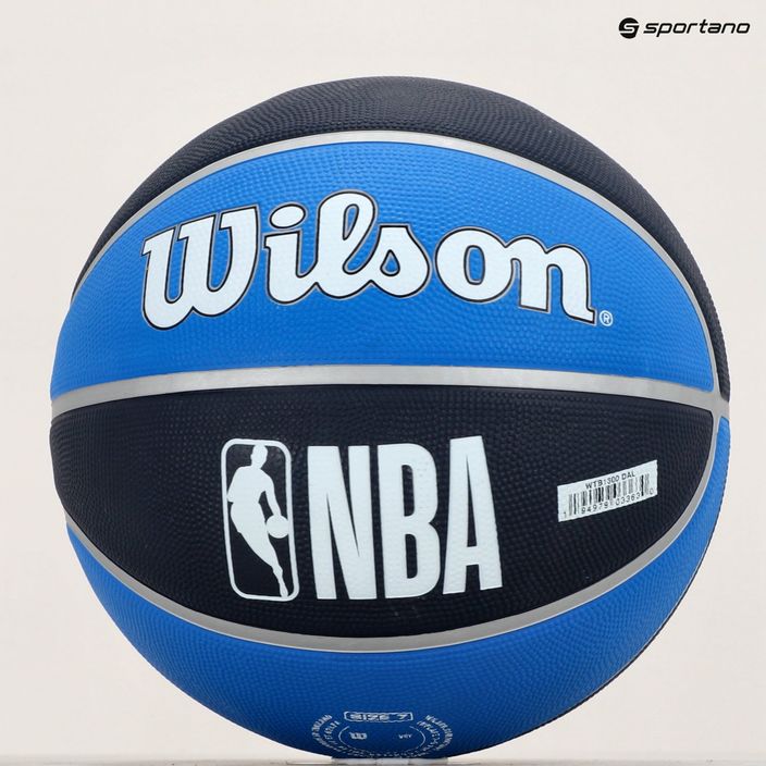 М'яч баскетбольний  Wilson NBA Team Tribute Dallas Mavericks WTB1300XBDAL розмір 7 7
