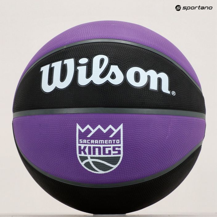 М'яч баскетбольний  Wilson NBA Team Tribute Sacramento Kings WTB1300XBSAC розмір 7 5
