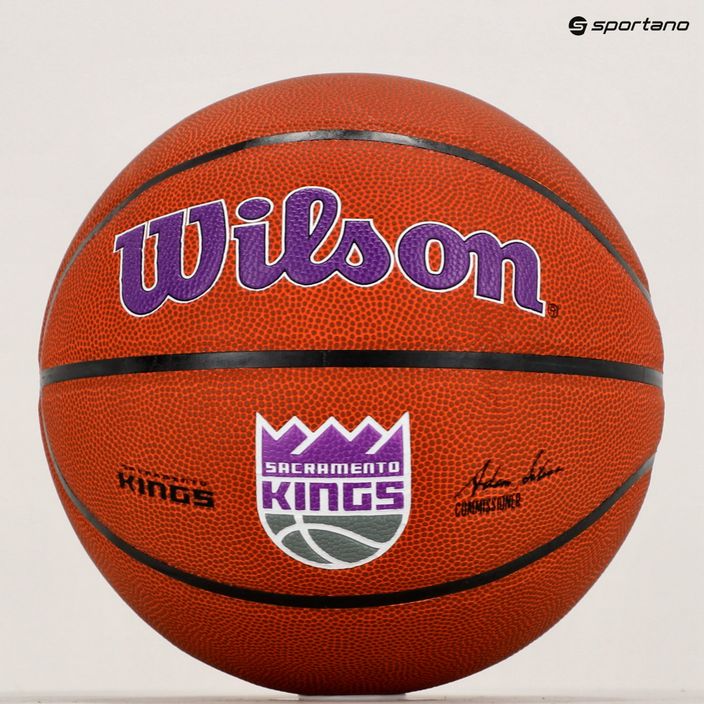 М'яч баскетбольний  Wilson NBA Team Alliance Sacramento Kings WTB3100XBSAC розмір 7 6