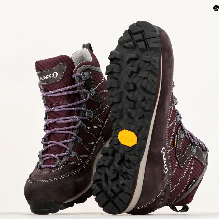 Взуття трекінгове жіноче AKU Trekker Lite III GTX violet/grey 14
