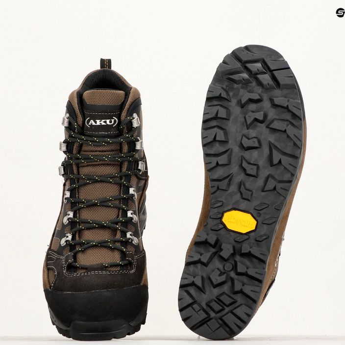 Взуття трекінгове чоловіче AKU Trekker Pro GTX brown/black 14