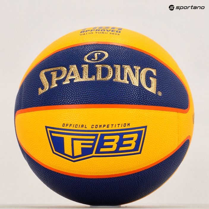 М'яч баскетбольний  Spalding TF-33 Gold 76862Z розмір 6 5