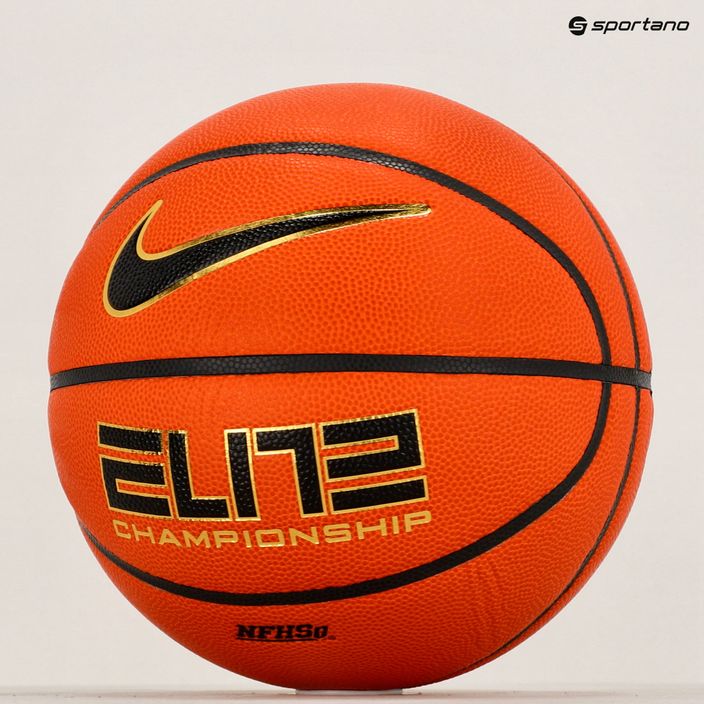 Баскетбольний м'яч Nike Elite Championship 8P 2.0 Deflated N1004086-878 Розмір 6 5