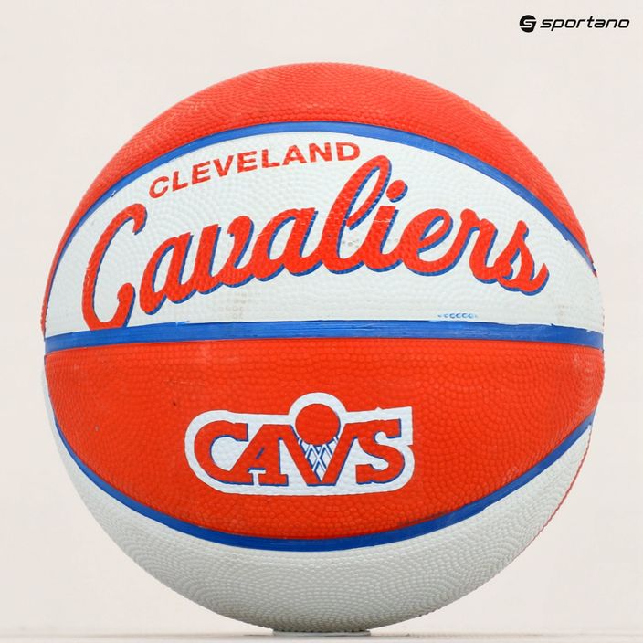 Міні м'яч баскетбольний  Wilson NBA Team Retro Mini Cleveland Cavaliers WTB3200XBCLE розмір 3 5