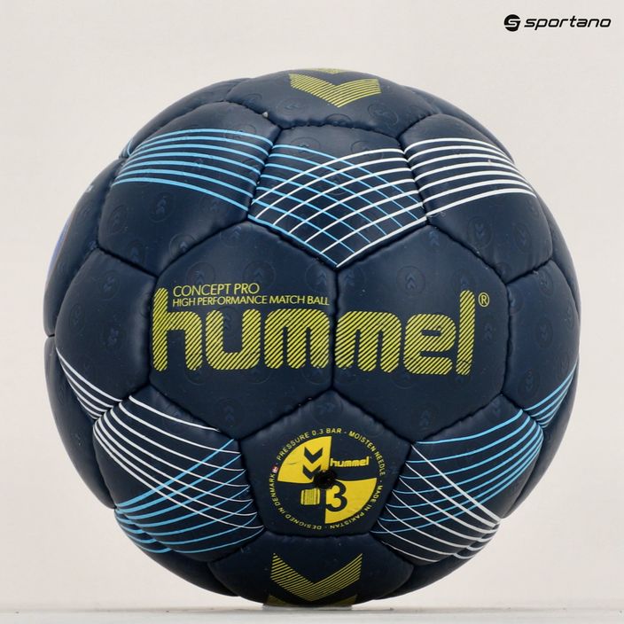 М'яч гандбольний Hummel Concept Pro HB морський/жовтий розмір 3 5