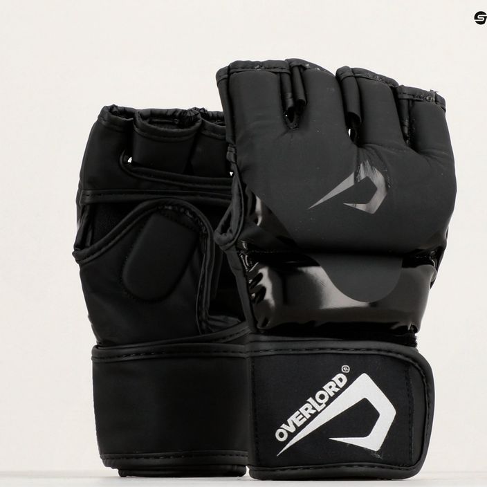 Грейплінгові рукавиці Overlord X-MMA чорні 101001-BK/S 12