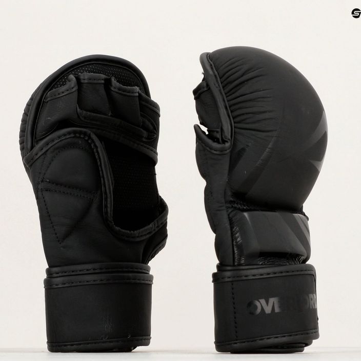 Грейплінгові рукавиці Overlord Sparring MMA чорні 101003-BK/S 10