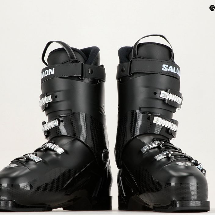 Чоловічі гірськолижні черевики Salomon Select Wide Cruise 70 чорний/білуга/кислотно-зелений 9