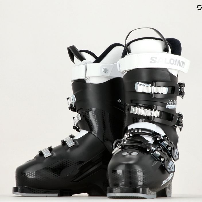 Жіночі гірськолижні черевики Salomon Select Wide Cruise 60 W чорний/білий/білий 9