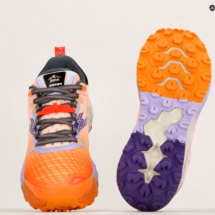 Кросівкі для бігу жіночі Joma Sima orange/violet 9