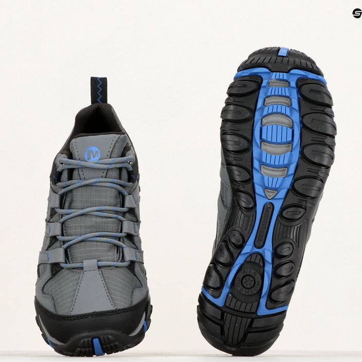Чоловічі туристичні черевики Merrell Claypool Sport GTX скеля/кобальт 8