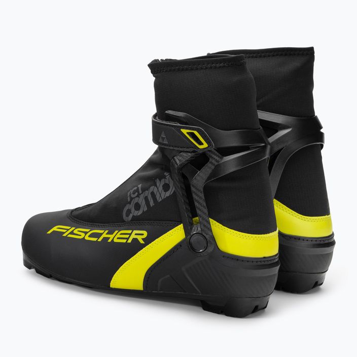 Черевики для бігових лиж Fischer RC1 Combi black/yellow 3