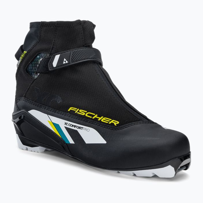 Черевики для бігових лиж Fischer XC Comfort Pro black/yellow