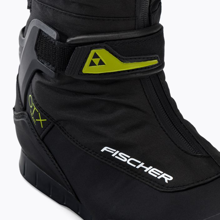 Черевики для бігових лиж Fischer OTX Trail black/yellow 9