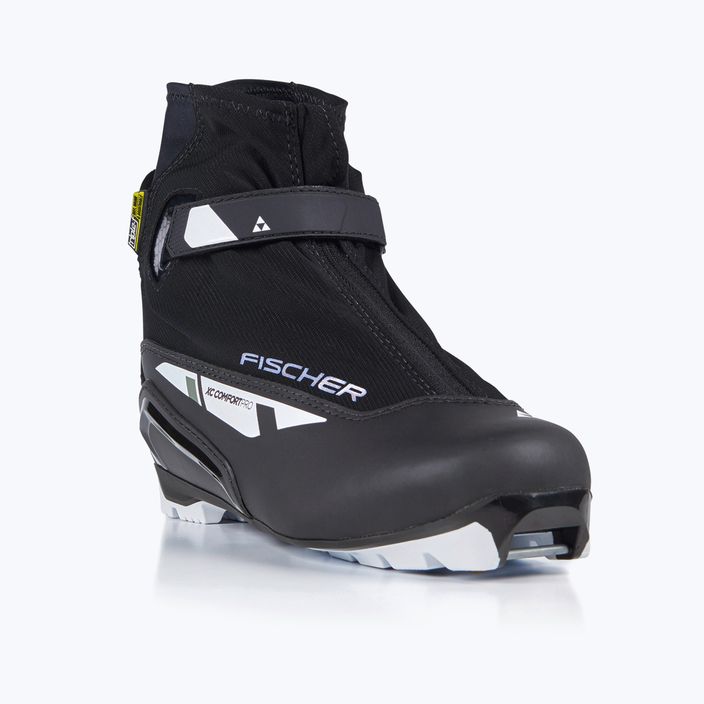 Черевики до бігових лиж Fischer XC Comfort Pro black/white/yellow 10