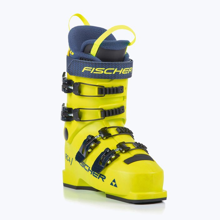 Дитячі гірськолижні черевики Fischer RC4 65 JR жовті/жовті 8